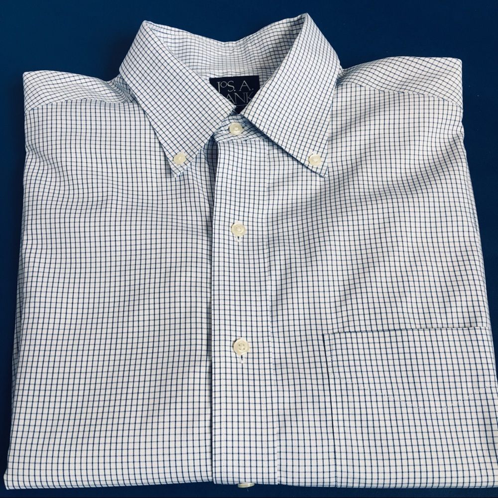 👨‍💼Jos A Bank | Checkered Dress Shirt